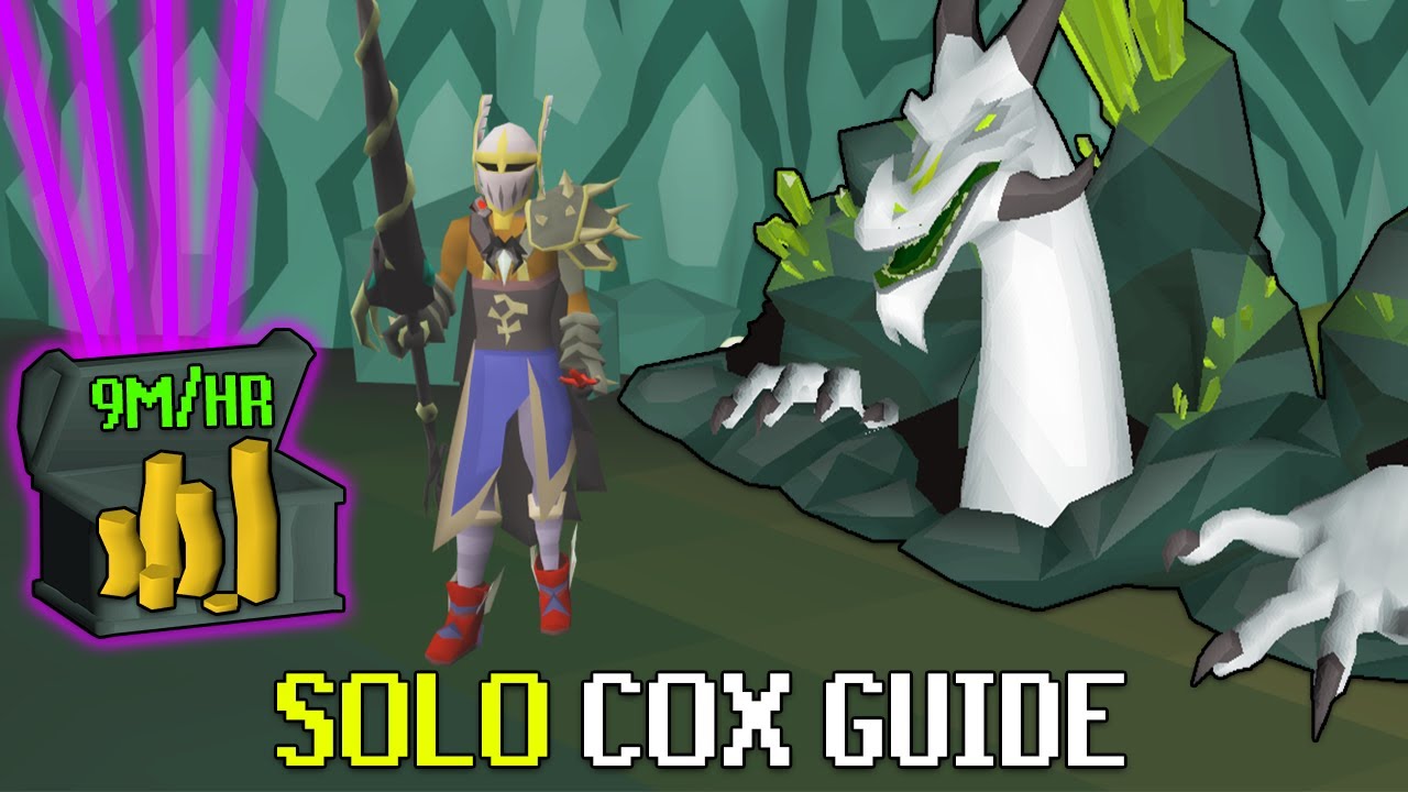 LEARN CHAMBERS, MAKE BILLIONS - Solo CoX Guide - All Rooms Explained + Olm 4:1 (OSRS)