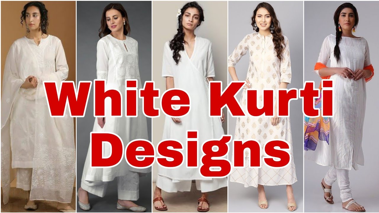 kurti designs |  white kurti deigns 2022 | long kurti design 