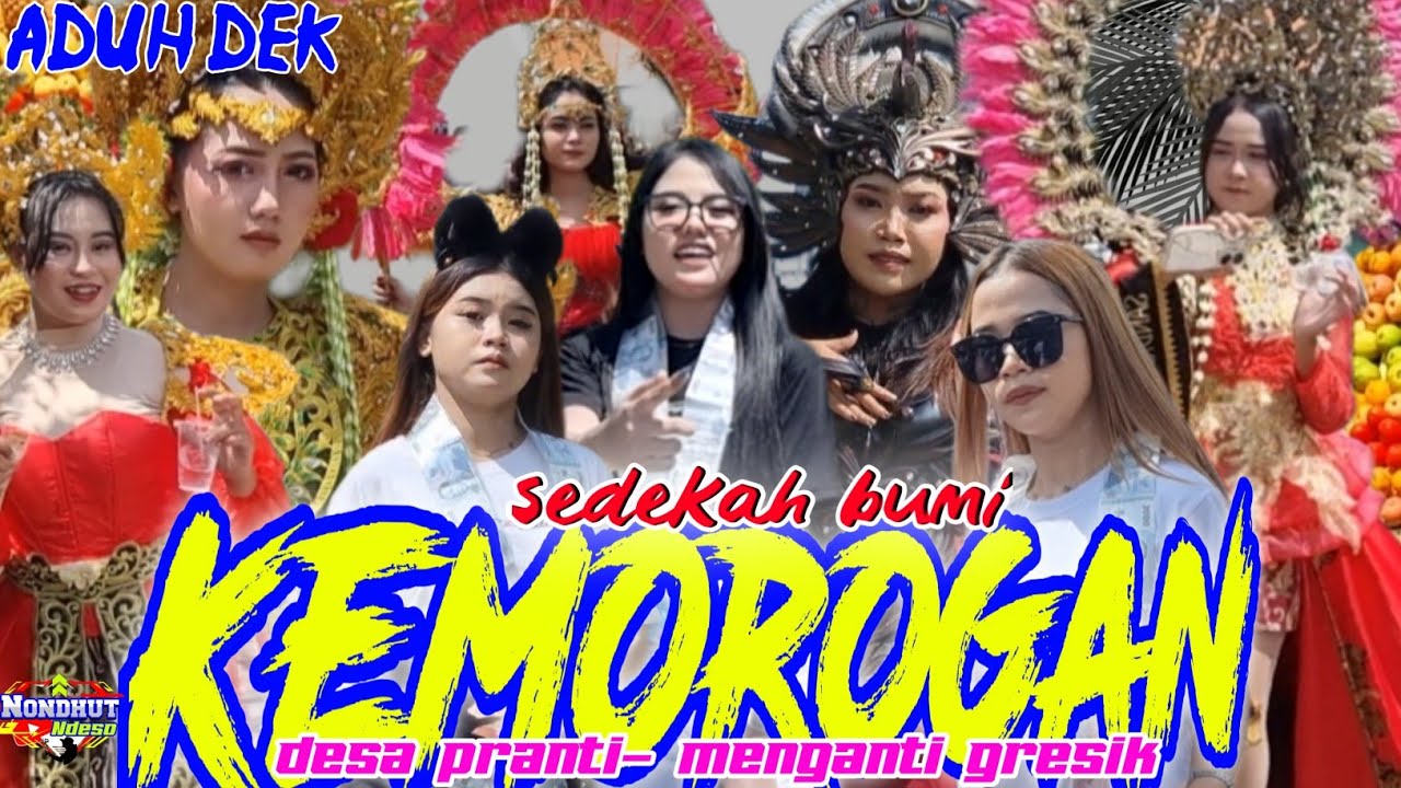 KARNAVAL SEDEKAH BUMI DSN KEMOROGAN/ PRANTI MENGANTI GRESIK 2K24