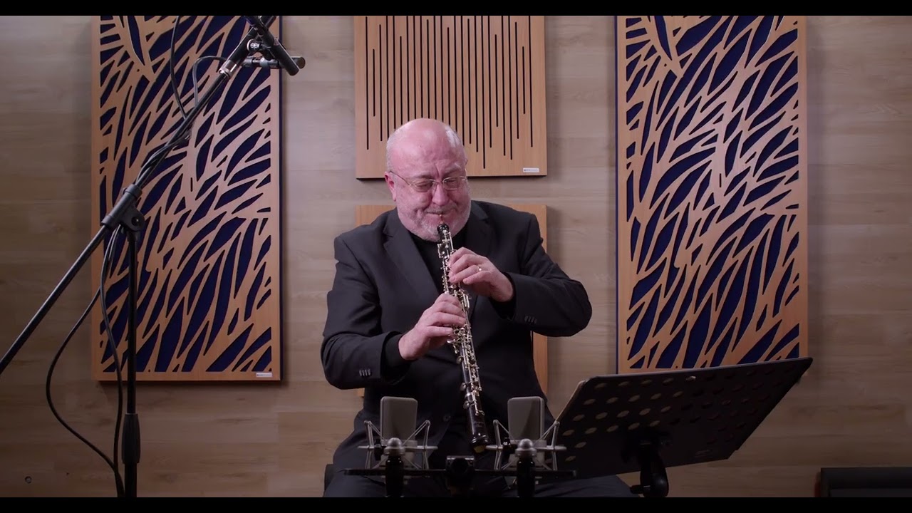 Antal Dorati - Cinq pieces pour le hautbois performed by Paolo Pollastri (RECORDING SESSION)