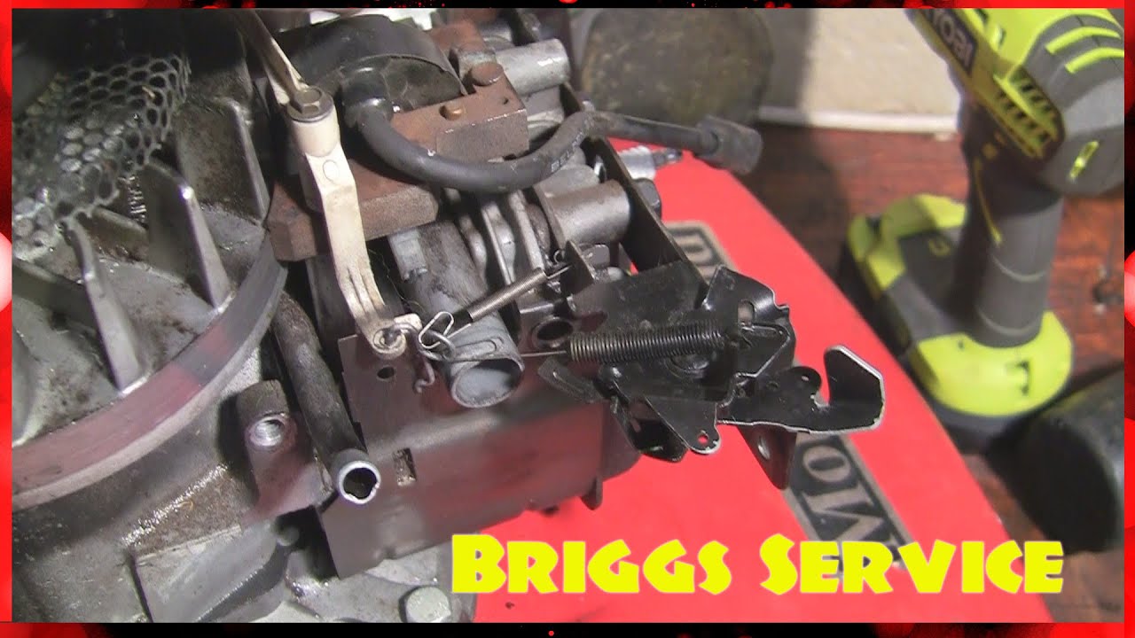 Обслуживание бензиновых газонокосилок Mountfield. Двигатель Briggs And Stratton.
