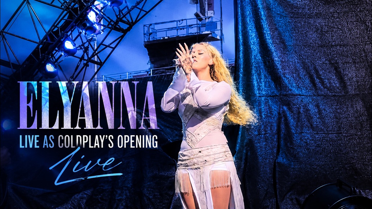 Elyanna - Live her show opener for Coldplay