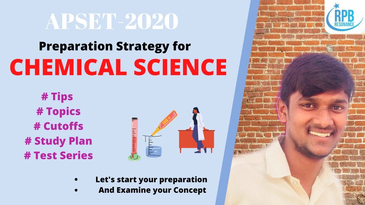 AP SET Preparation Strategy for CHEMICAL SCIENCES l AP SET 2020 l Topics-Cutoff-AP SET for Chemistry