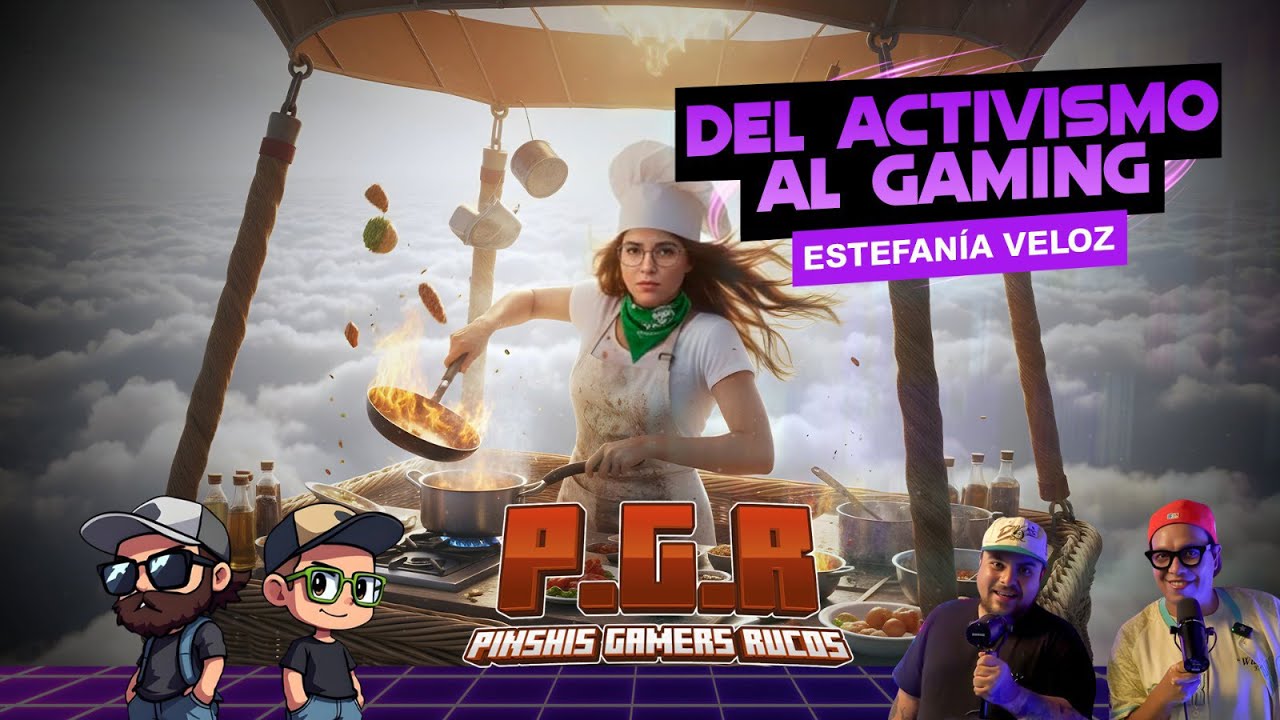 ESTEFAN&Iacute;A VELOZ tambi&eacute;n es GAMER