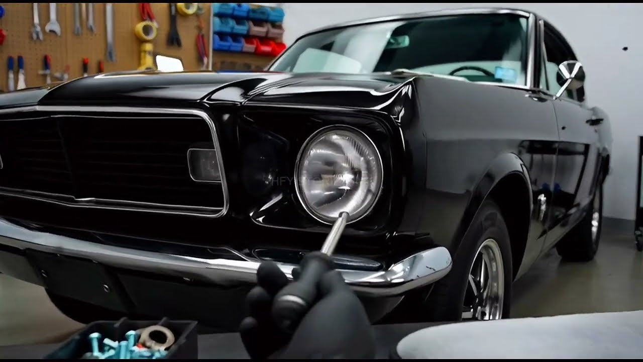 ASMR Full Rebuild Abandoned 1967 Ford Mustang Fastback Restored Like New