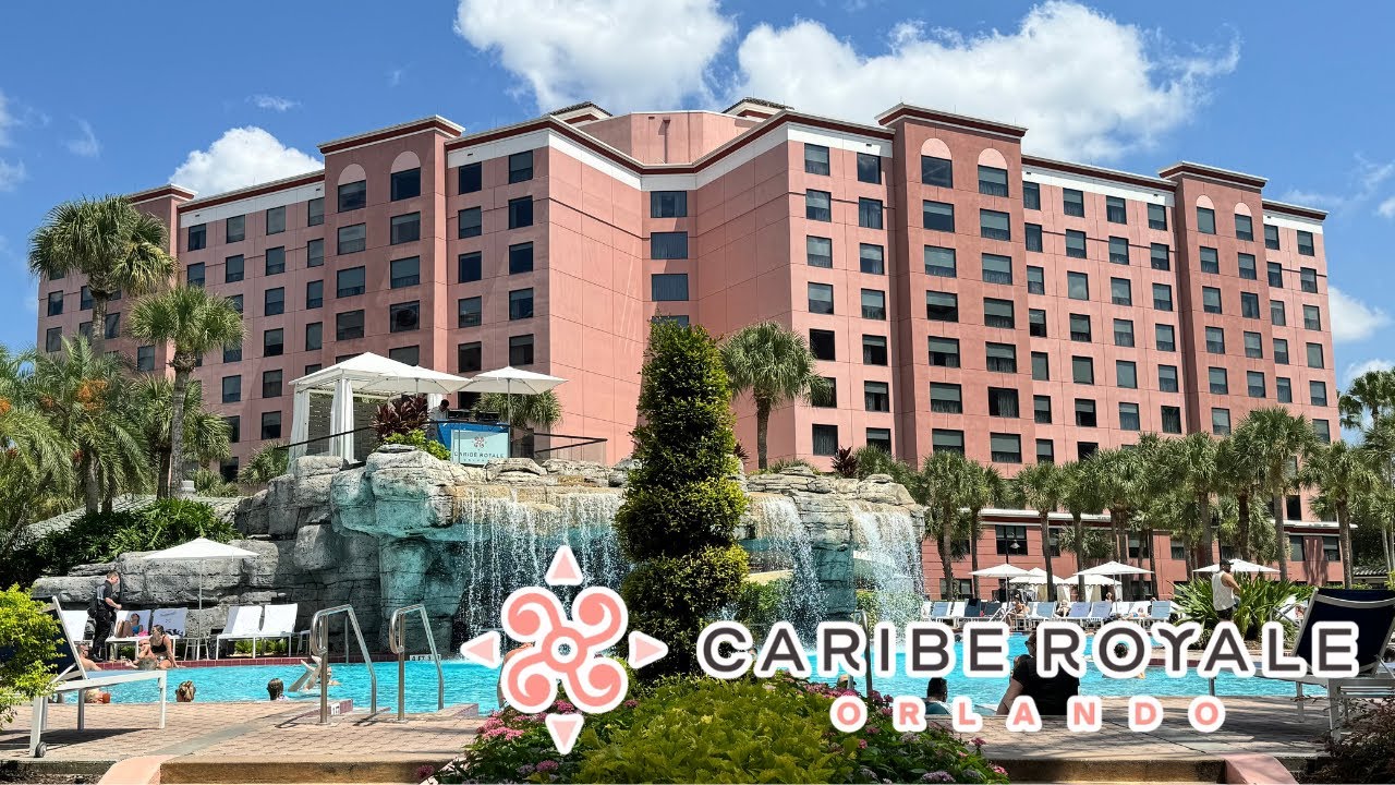 Our FULL Tour of Caribe Royale Resort Near Disney! | Pool, Dining, Amenities & Room Tour