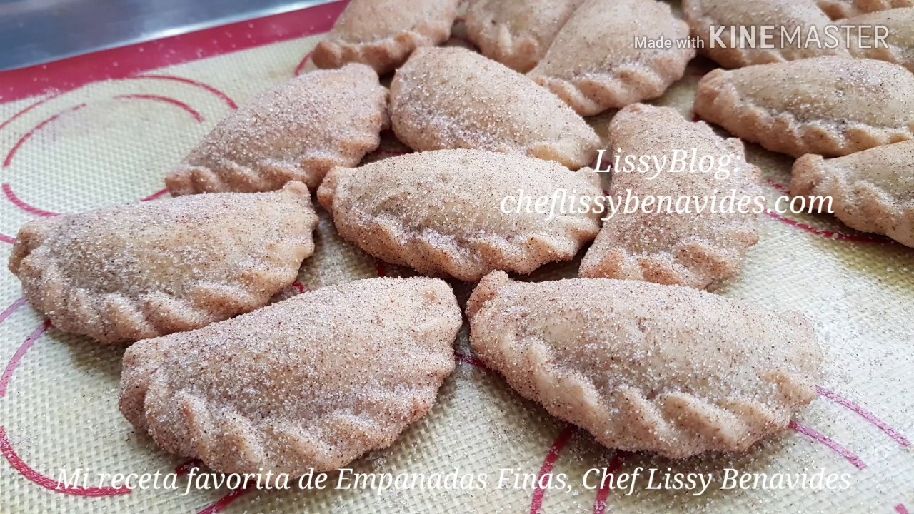 Mi Receta favorita de Empanadas Finas, Chef Lissy Benavides