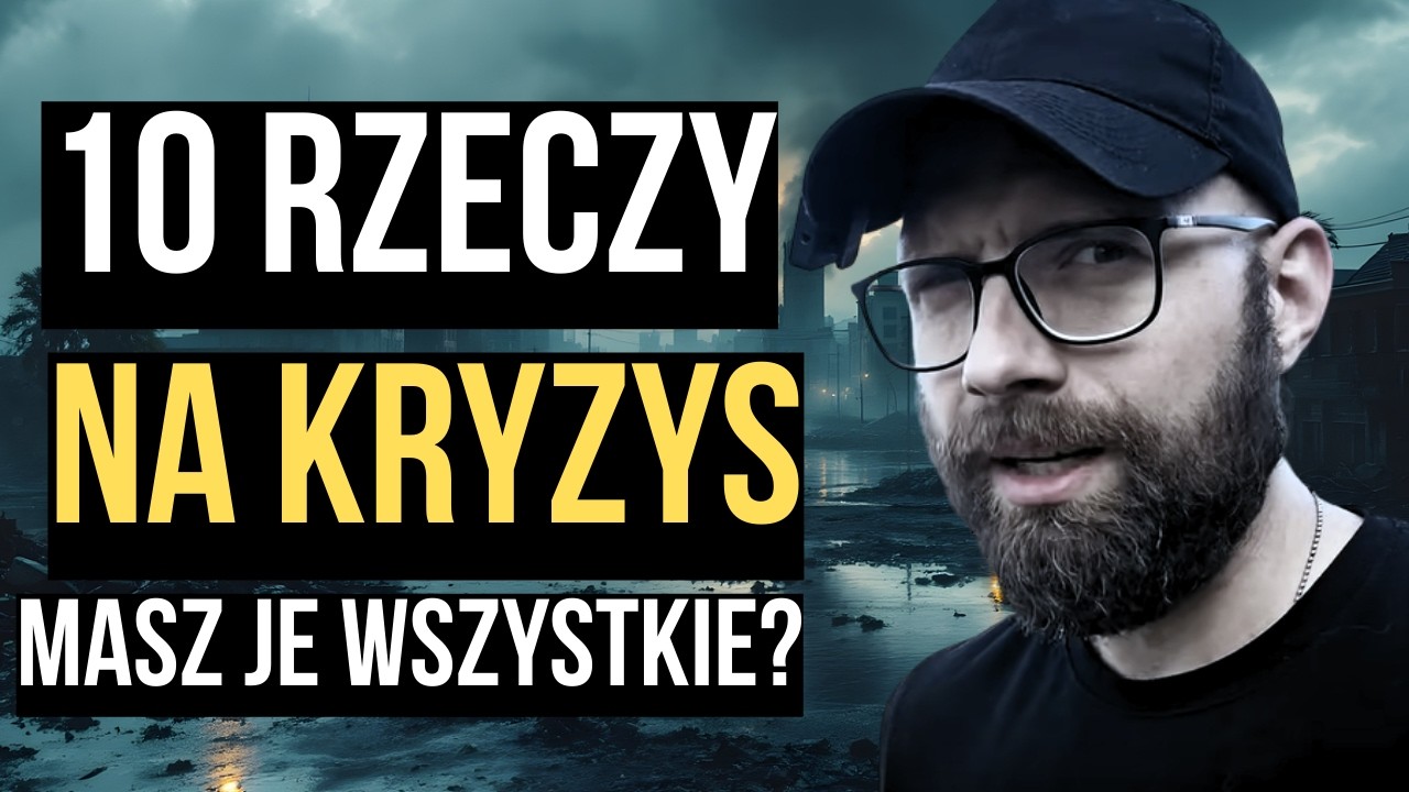 10 rzeczy na kryzys, które MUSISZ mieć w domu! 