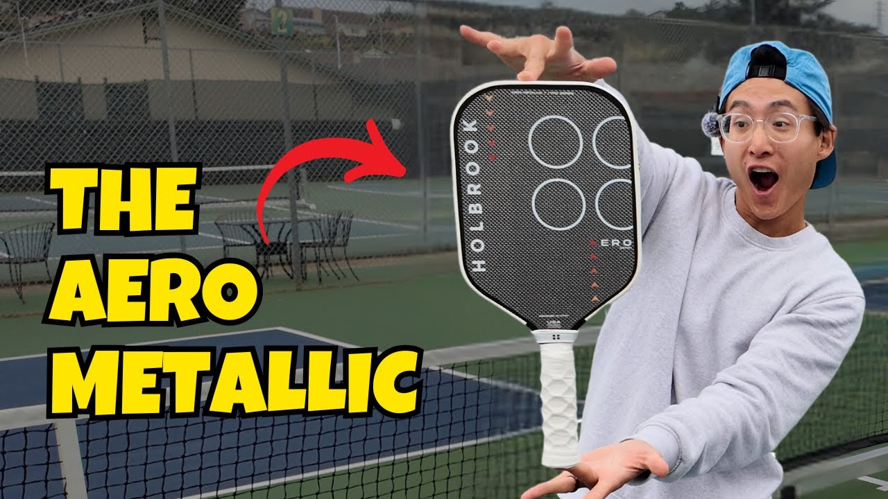Обзор ракетки Holbrook Aero Metallic Pickleball