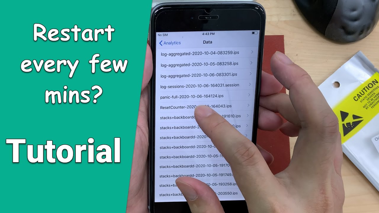 iPhone перезагружается каждые несколько минут【Руководство】Анализатор отчётов о панике в iOS | Про...