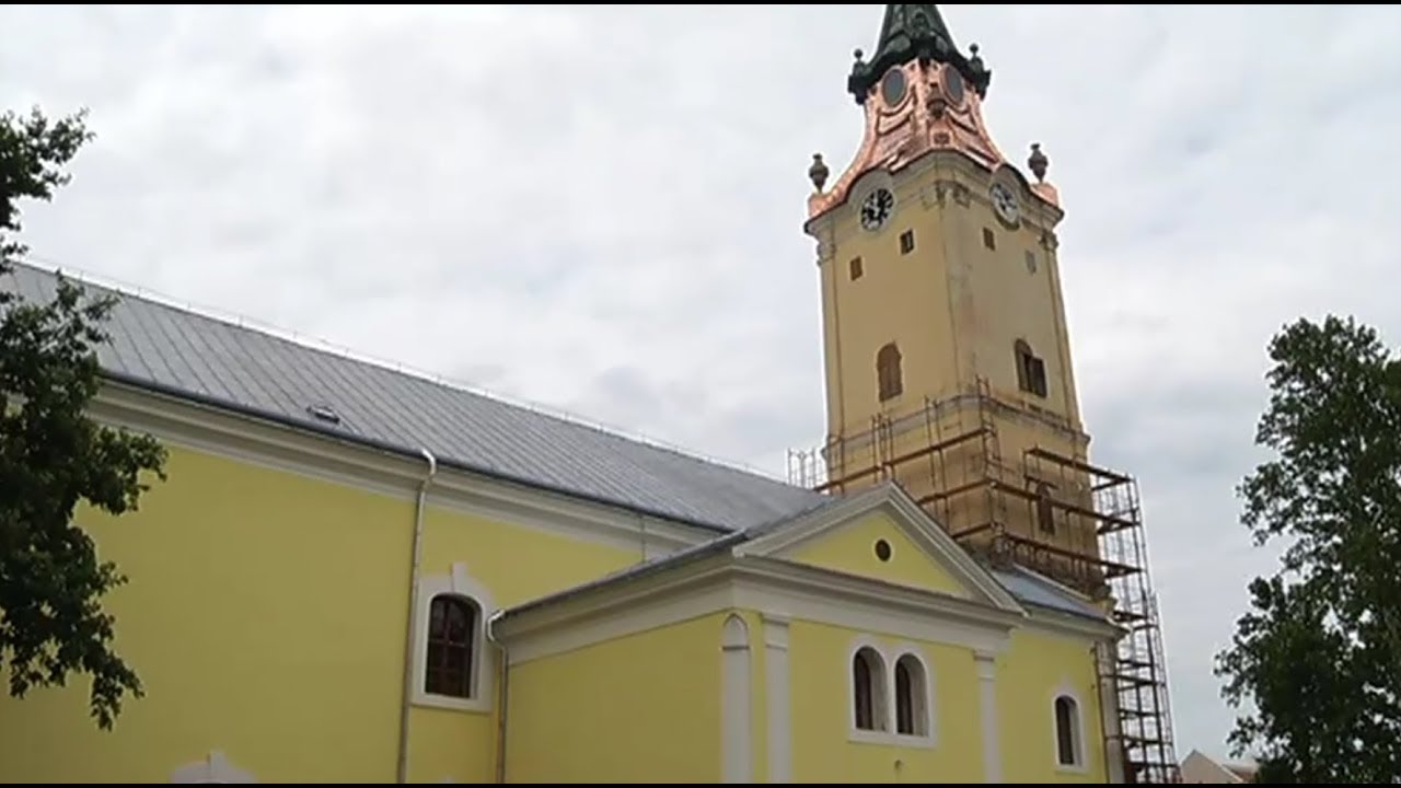 Hajdúnánási Televízió: Jól halad a református templom és környezetének megújítása 2019.07.12.