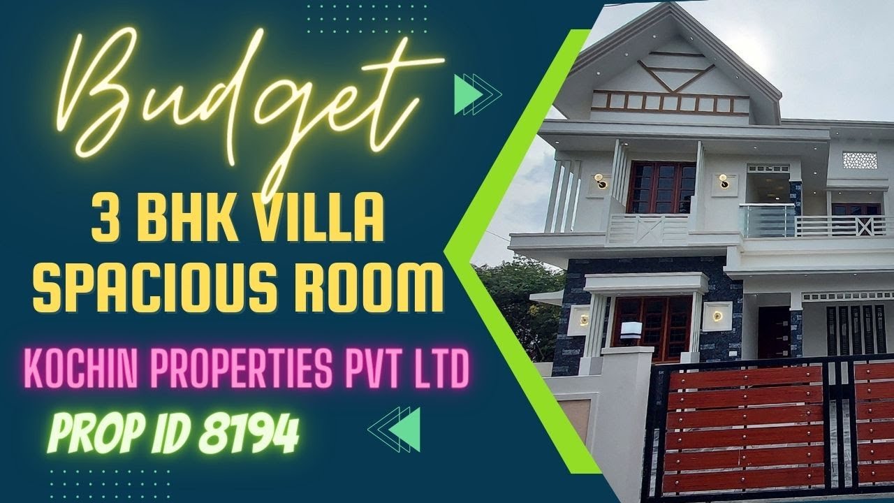 Super Spacious 3 BHK Villa for Sale 1800 sqft - Kochin Properties Pvt Ltd