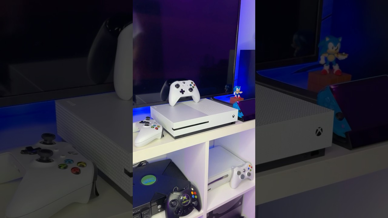 XBOX ONE S launch ❎ #asmr #xbox #xboxone #xboxones #gaming #startup #laughing #microsoft #usa