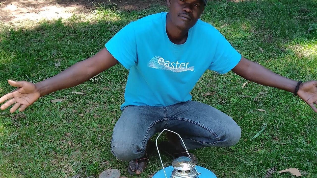 Sources of light before electricity got into villages.