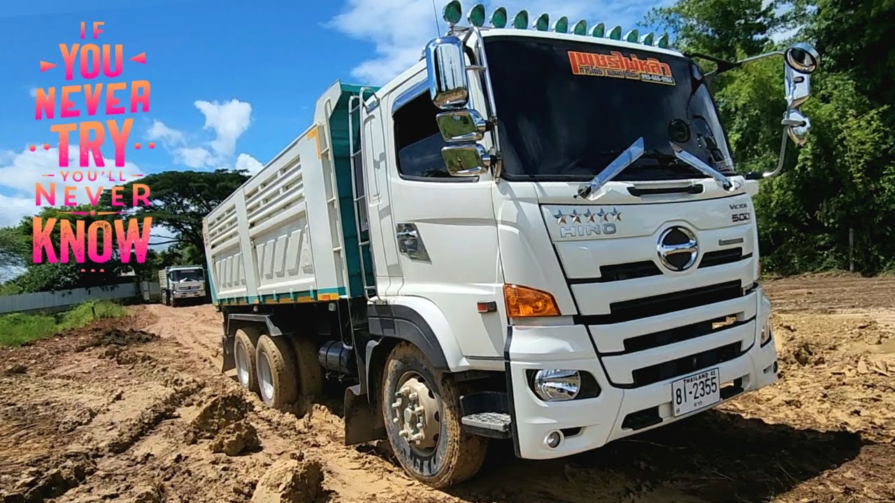 ลุยเละลูกเดียว 💰💰💰 อวดพลัง HINO VICTOR FM 2P กับ FM 1A ใครจะเดือดกว่ากัน คูโบต้า M108S รอเก็บงาน 