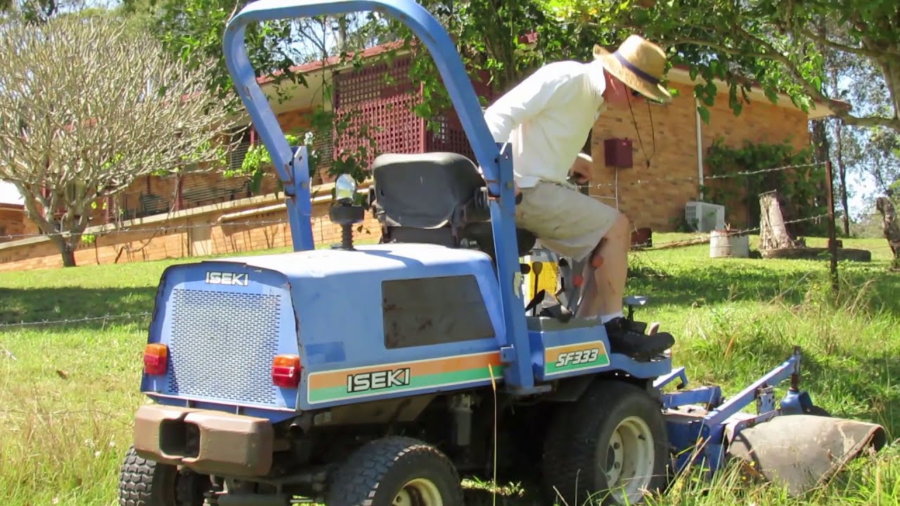 Iseki SF333 first time its taken out