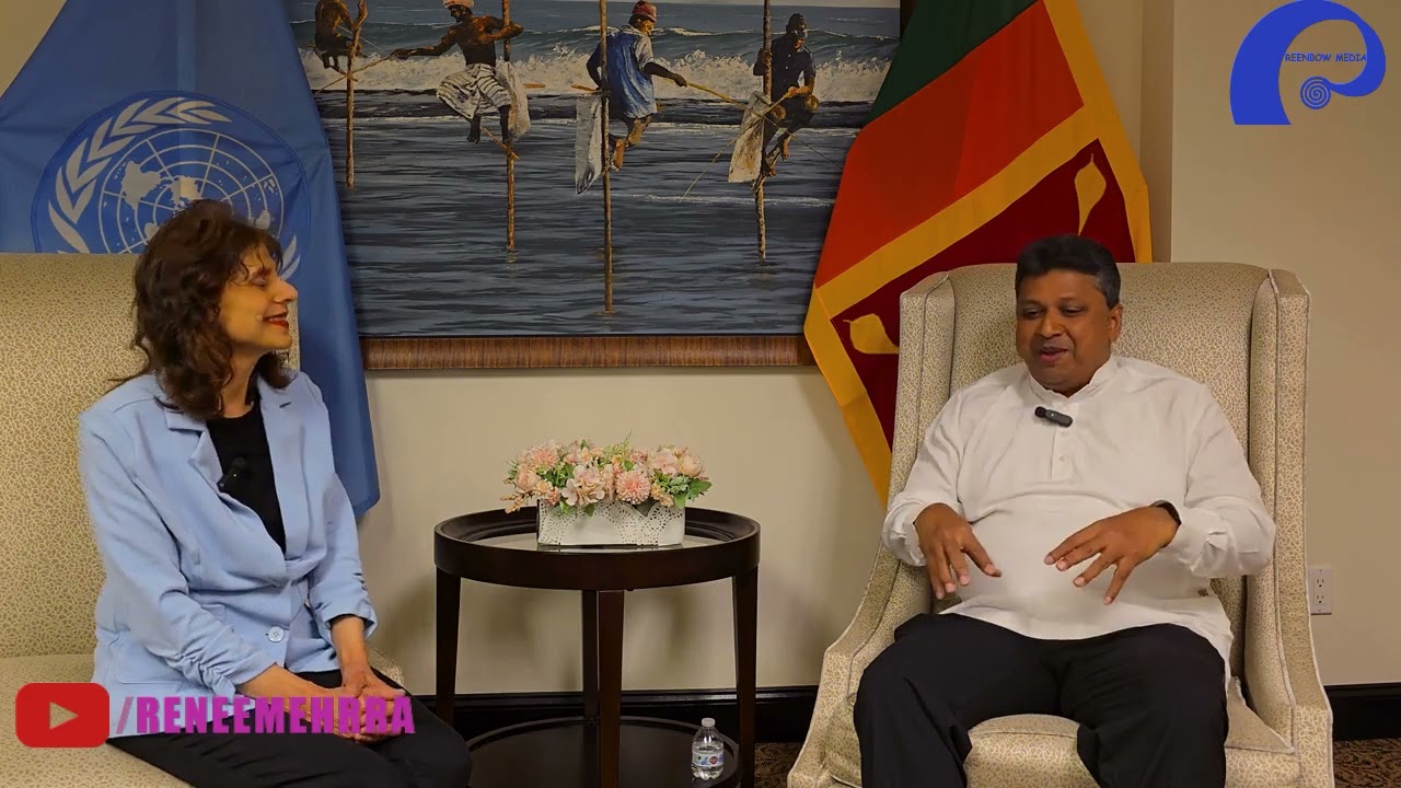 S.Gunaratna, Charge d' Affaires, Permanent Mission of Sri Lanka to the UN on World Meditation Day