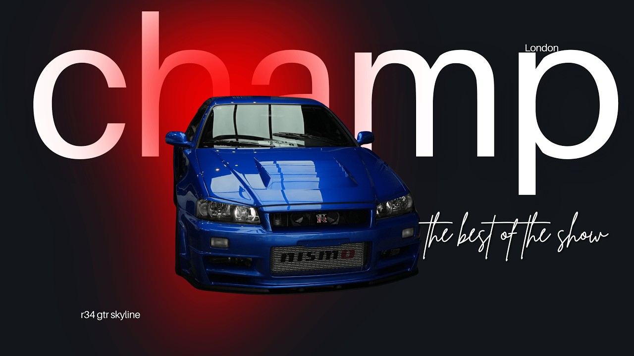 This r34 is a champ! first competition after the restoration, a crown right away #r34gtr #carshow