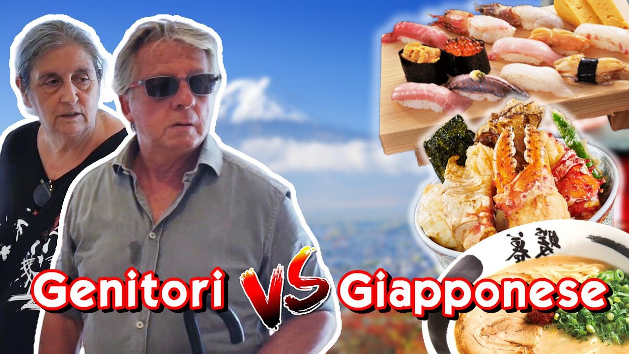 Genitori romani provano la cucina giapponese autentica!  - Vivi Giappone