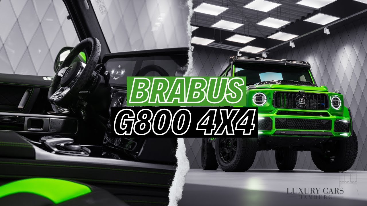 BRABUS G800 4x4² – Das BRUTALSTE SUV der Welt! 😱🔥 | Soundcheck & Cinematic Review