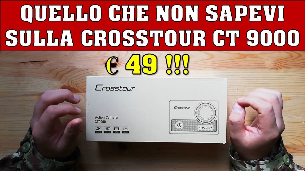 🔥QUELLO CHE NON SAPEVATE SULLA CROSSTOUR CT9000 - COSTA SOLO € 49 -🔥