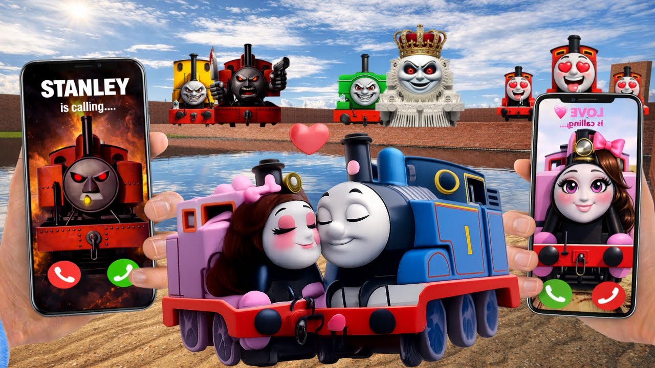 Thomas Is Happy in Love, but the Scary Train Family Won’t Stop Chasing Him in GMOD | Freary Mod EP 6