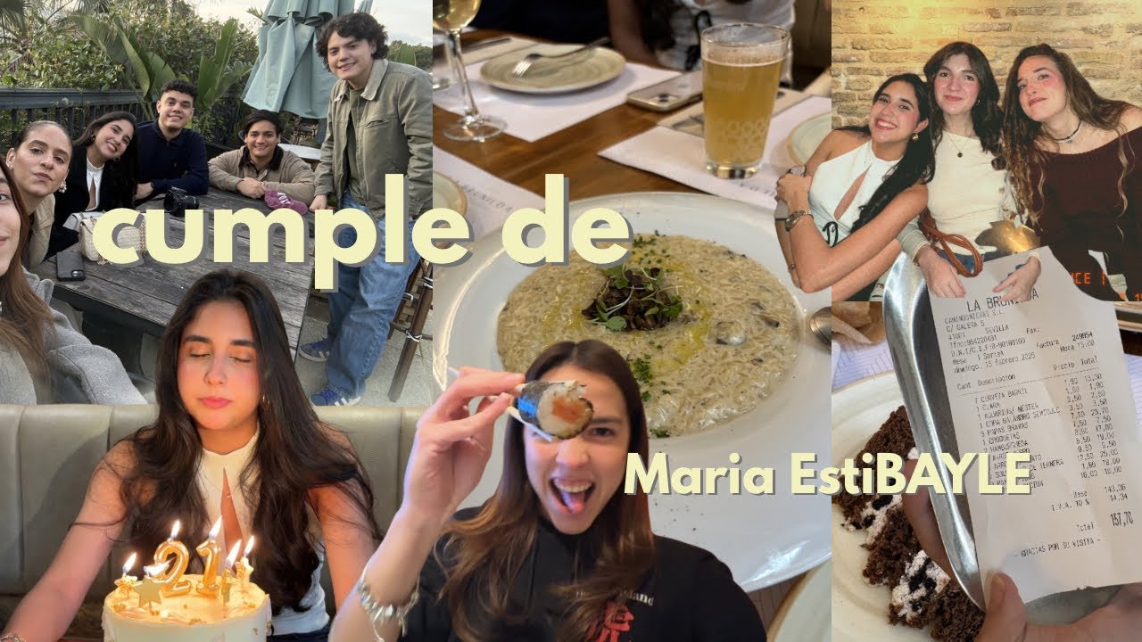 Cumpleaños de la Mari🍸🩷