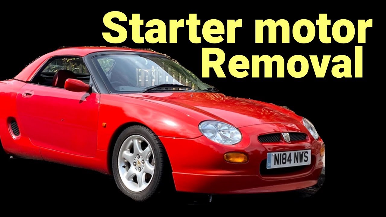 Removing the Starter Motor on the MGF #startermotor #short #shortsyoutube