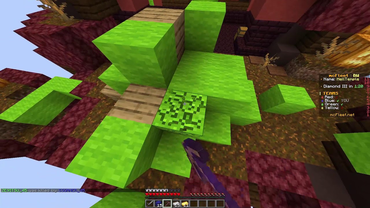 Minecraft Bedwars Live in Mcfleet