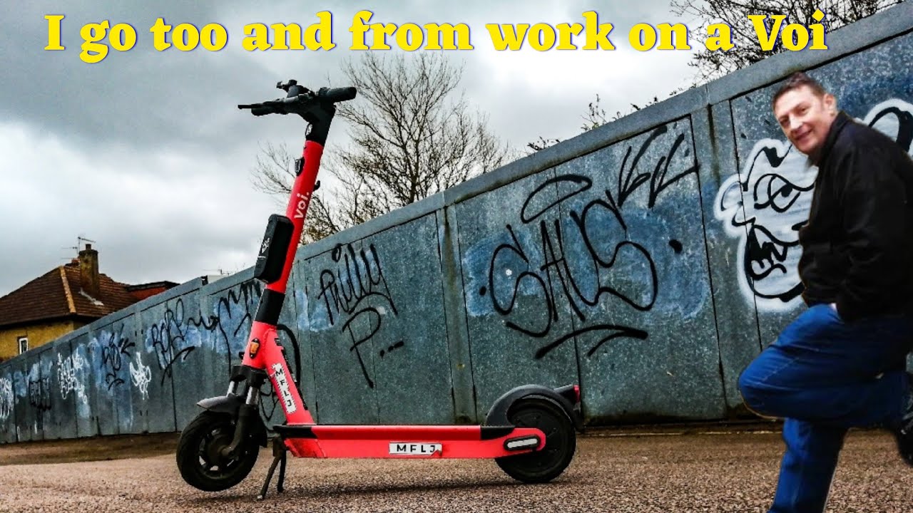 Voi Scooter ride too work and back #commute #djinano  