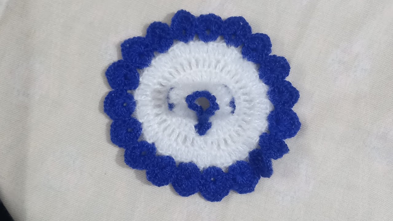 1 no..kanha ji ki dress 👗 --step by step# crochet #wooden# kanha# poshak #handmade 