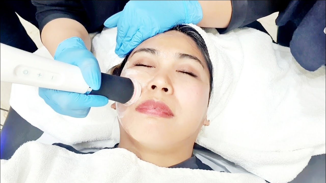 FULL TREATMENT HYDRACOOL FACIAL #HYDRACOOL FACIAL TREATMENT MODEL.