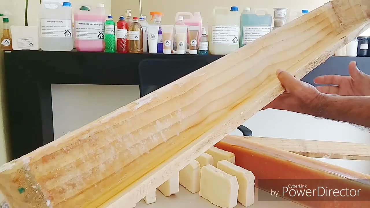 Forma de madeira para sabão em barra  | Casa do Sabão