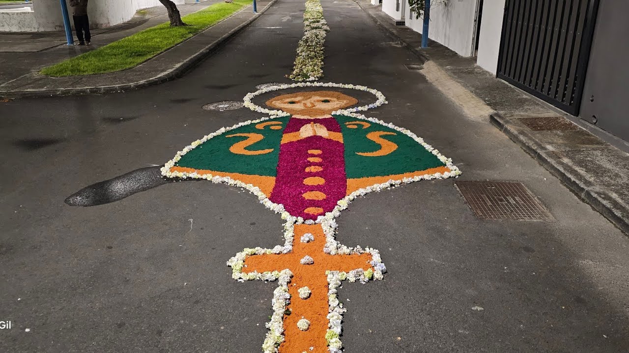 Ilha Terceira Açores, 13-10-25 Procissão das Velas. Vila de São Mateus da Calheta. 