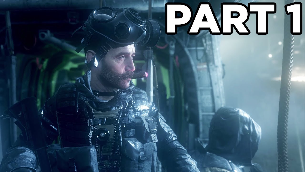 Call of Duty: Modern Warfare Remastered Walkthrough Part 1 - Crew Expendable [No Commentary]