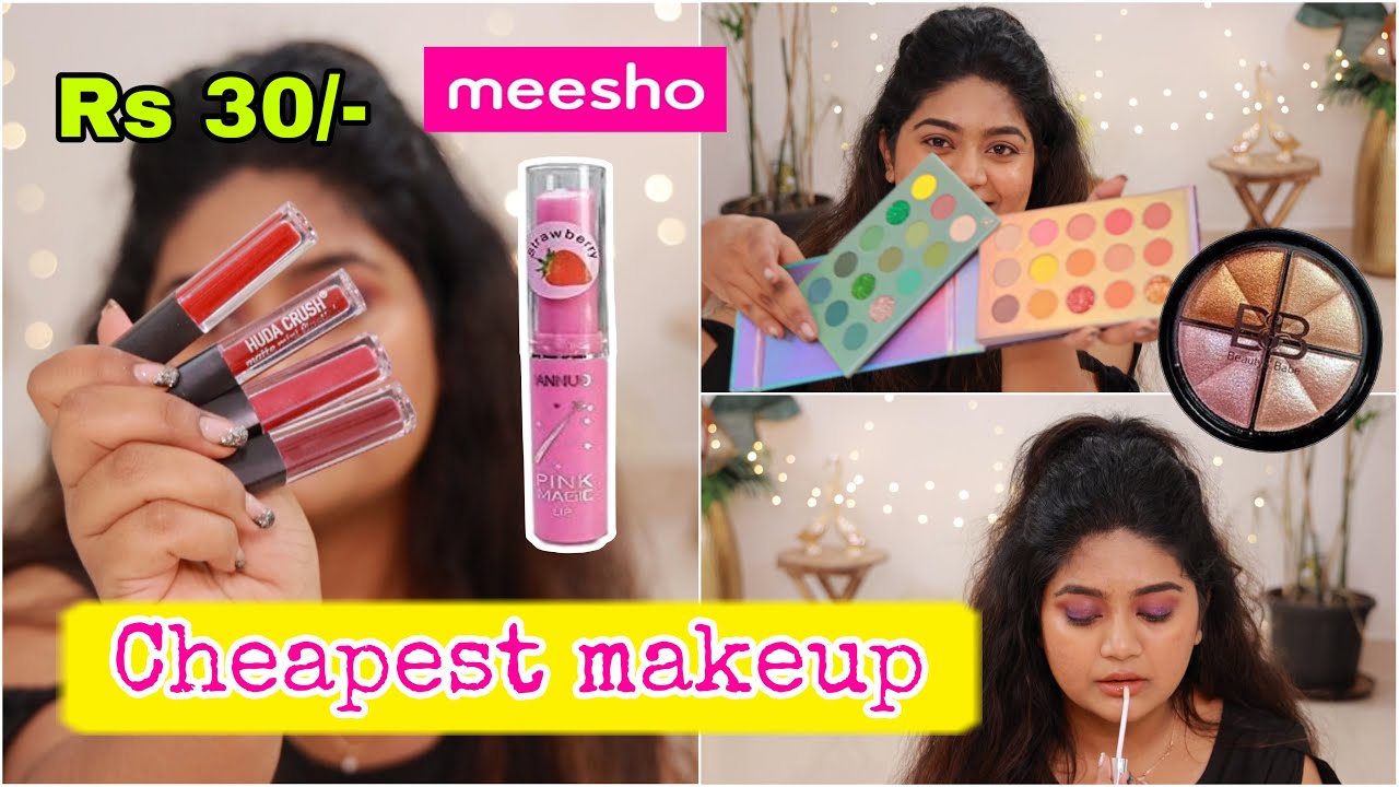 Rs 30/- 😱 Testing Meesho Makeup Products ✨💫