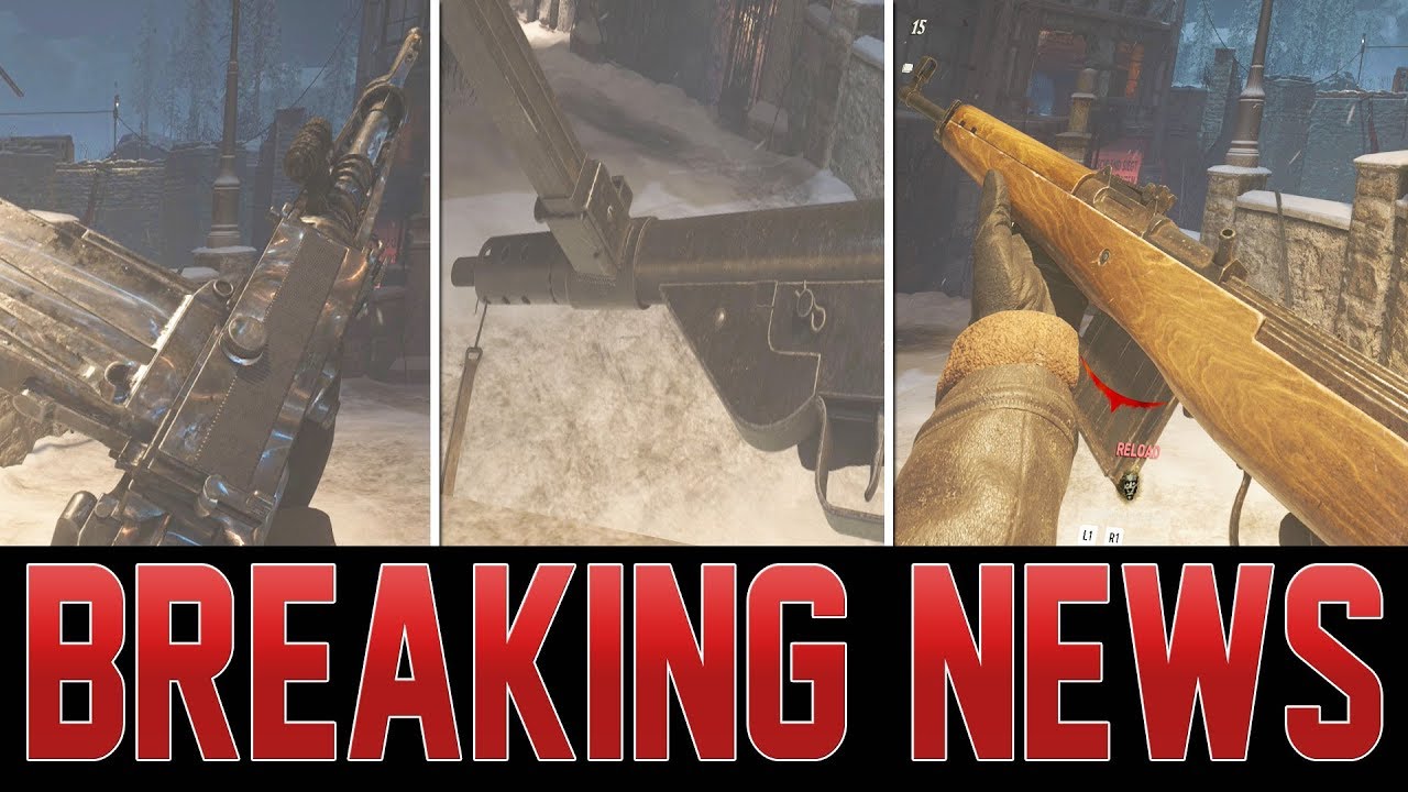 NEW ZOMBIES CONTENT ADDED INTO THE FINAL REICH! HUGE PATCH UPDATE! (Call of Duty WW2)