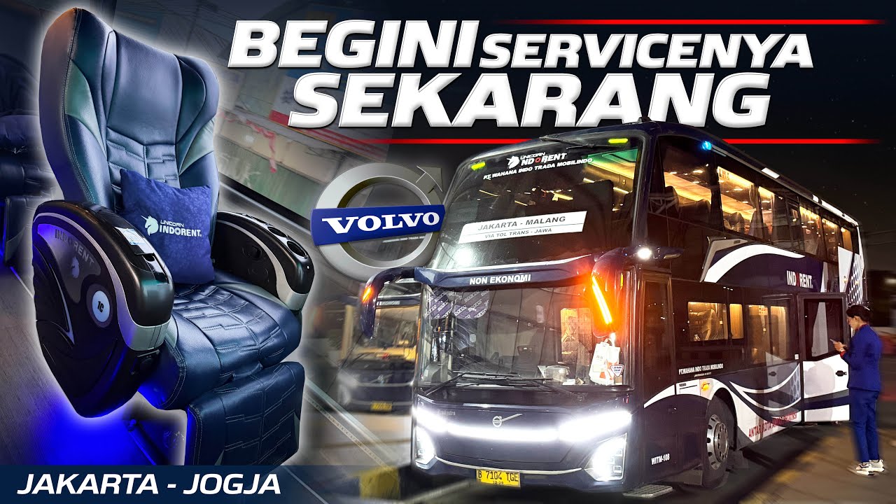 PERTAMA KALI NAIK BUS INDORENT DI 2026, ADA YG BERUBAH‼️Trip Jakarta - Jogja with Indorent Executive