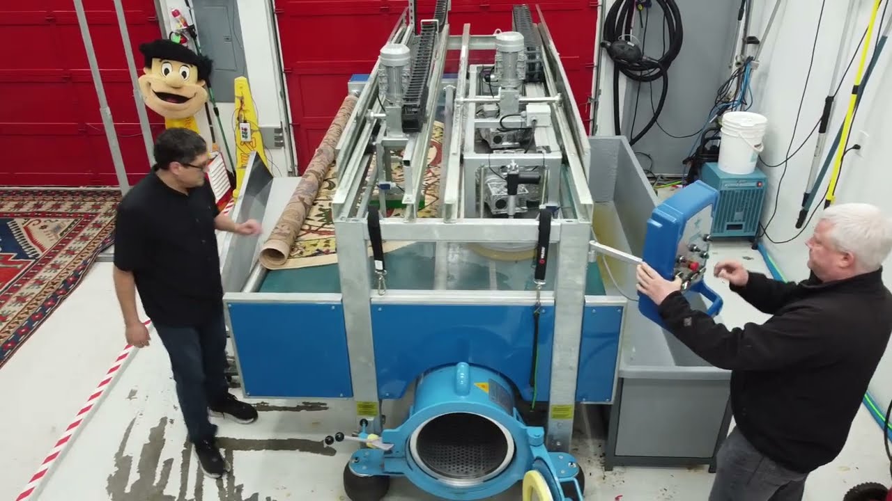 NEW Area Rug cleaning machine at Classic Care
