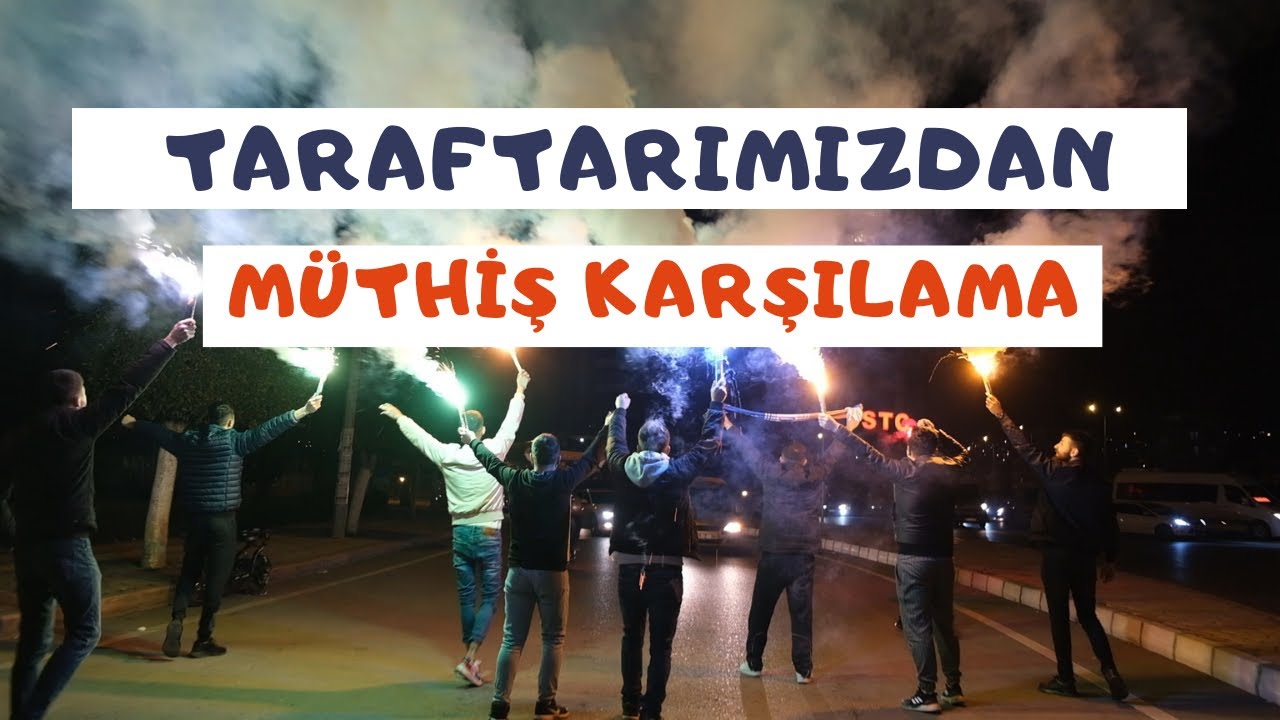 TARAFTARIMIZDAN MÜTHİŞ KARŞILAMA!