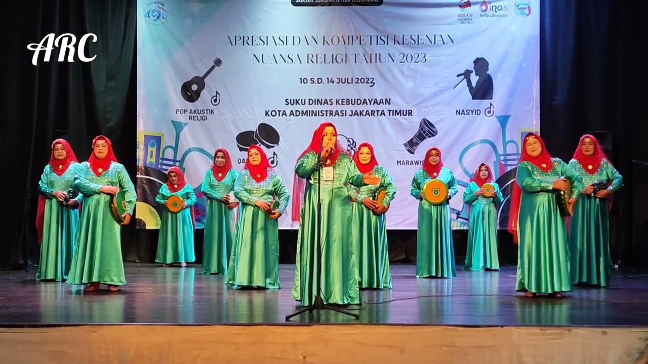 JUARA 02 ATTHOYYIBAH PUPAR CAKUNG FESTIVAL NUANSA RELIGI SUKU DINAS JAKARTA TIMUR JULI 2023