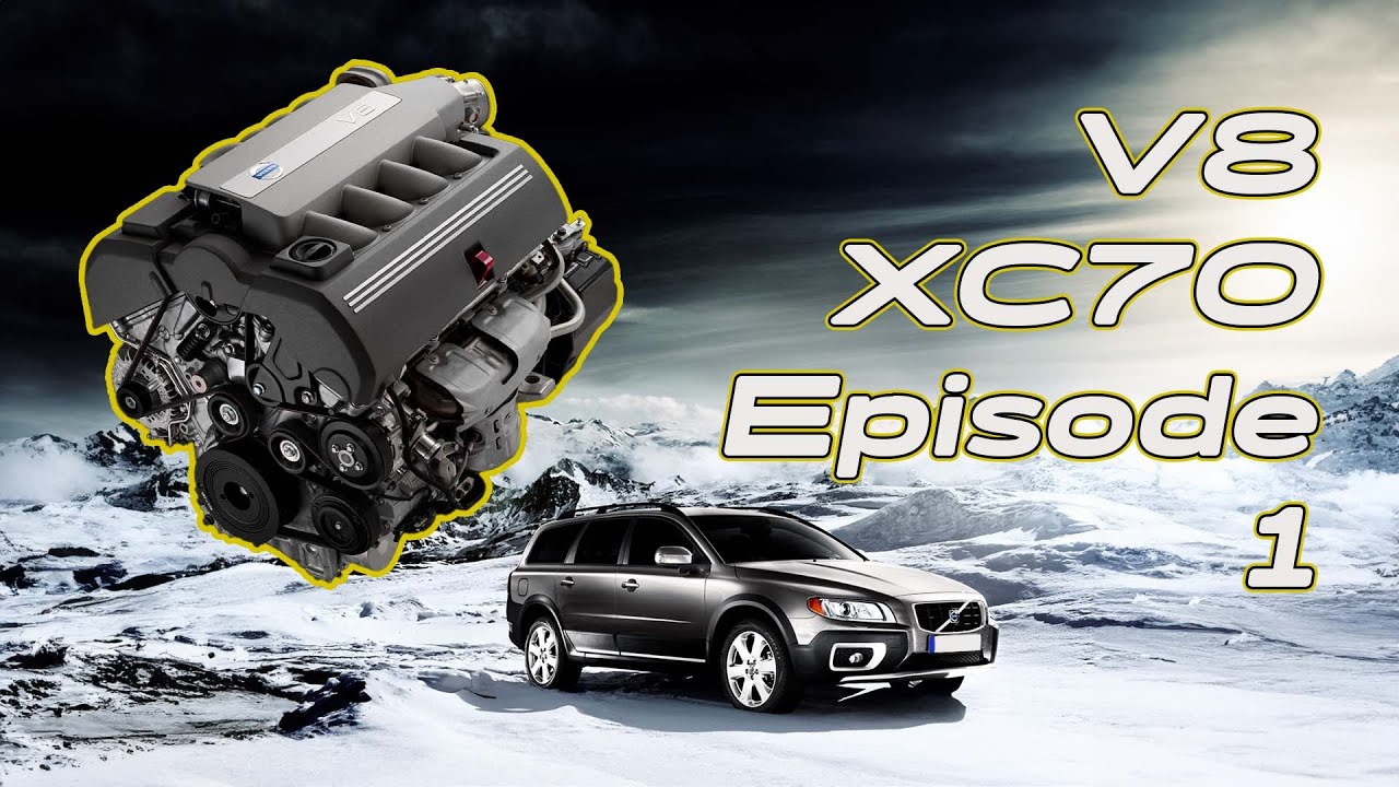 Замена двигателя Volvo V8 — Эпизод 1. Снятие двигателя XC70