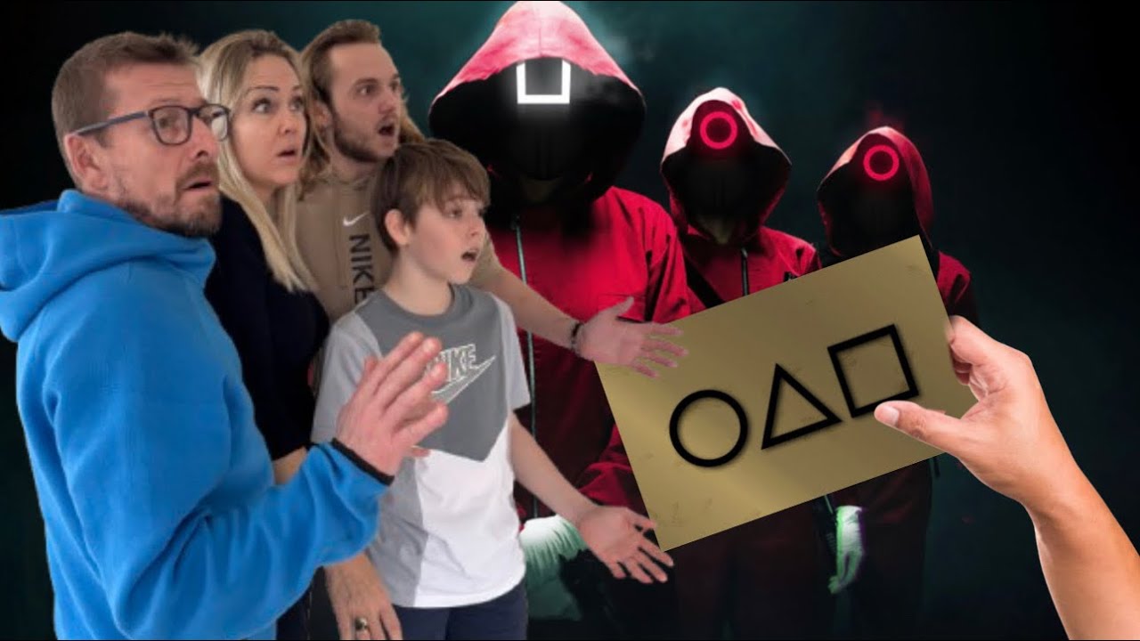 On reçoit une invitation pour participer à Squid game …