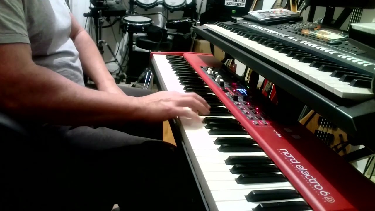 Let's jam with Rhodes sound of my Nord Electro