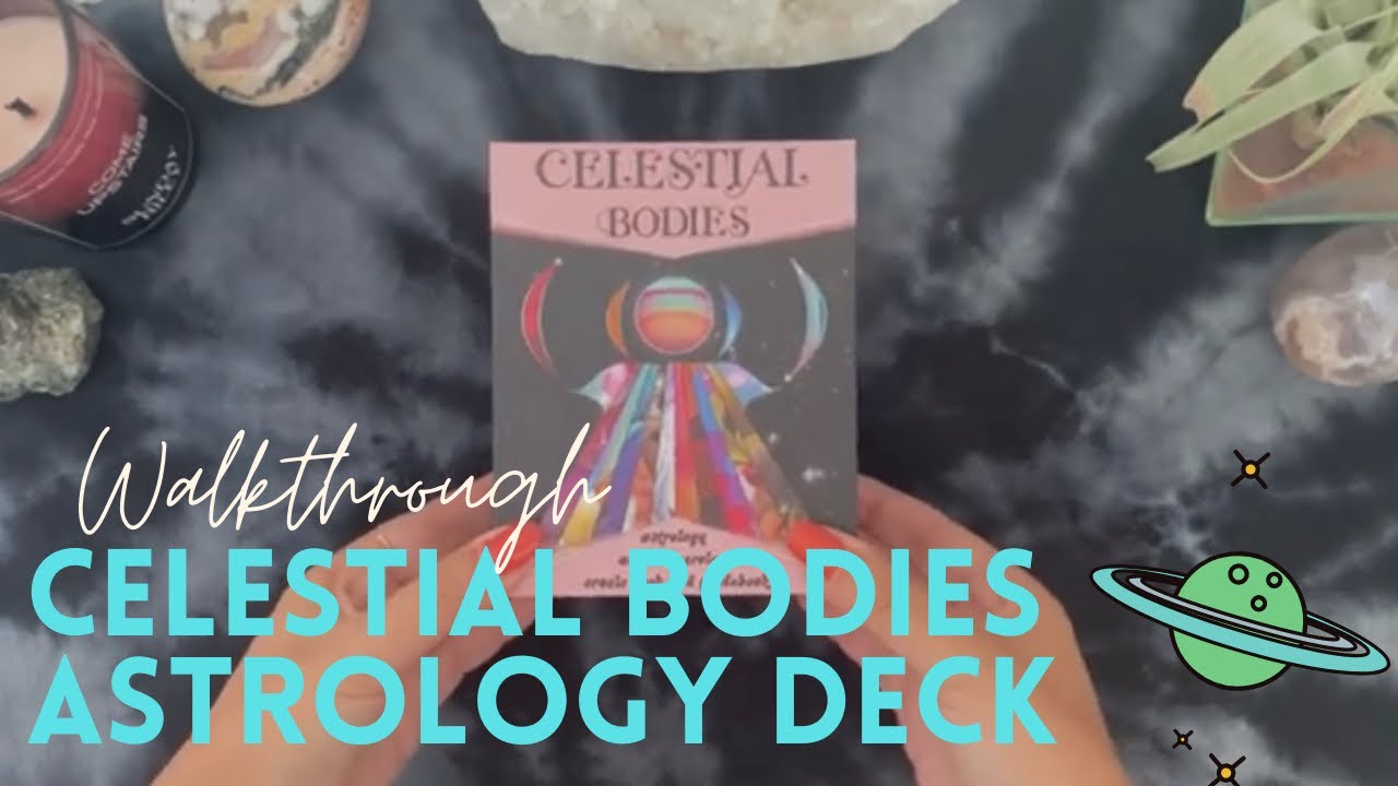 Celestial Bodies Astrology Deck: Unboxing + Walkthrough 🪐