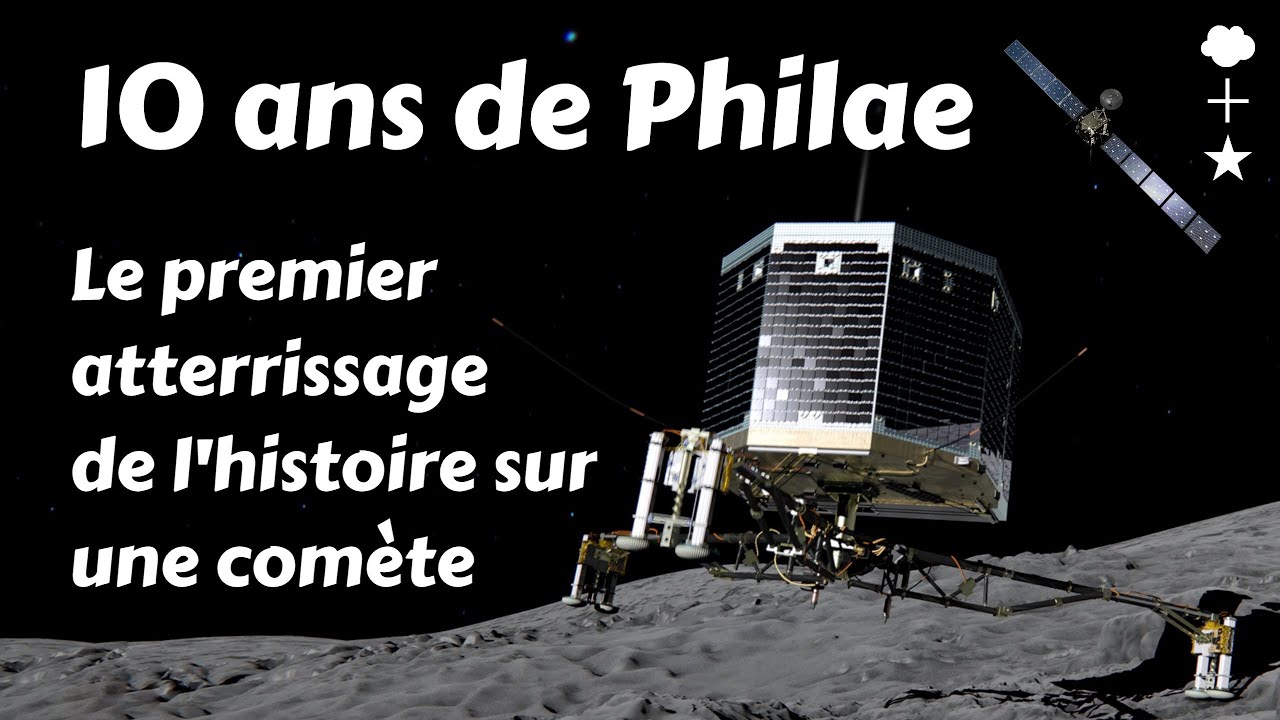 Il y a 10 ans, Philae atterrissait sur la com&egrave;te Tchouri