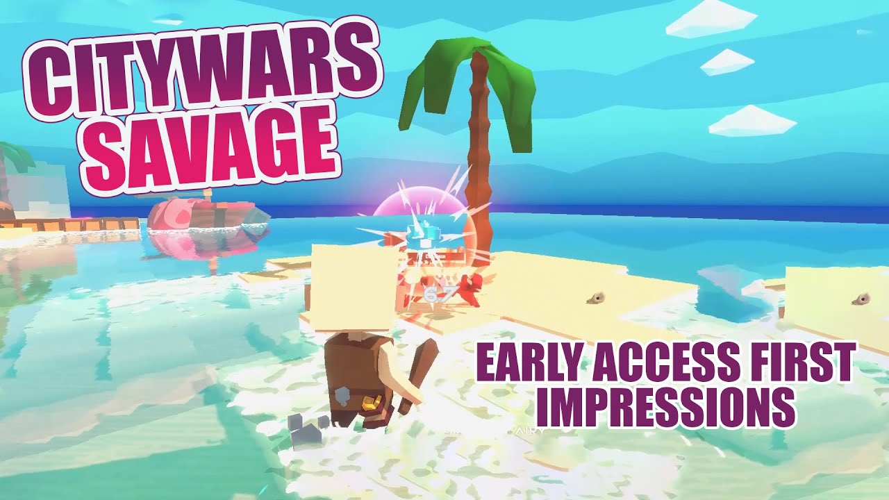 Citywars Savage - Upcoming Co-op PC Game with Crafting, Exploration & Adventuring with Friends