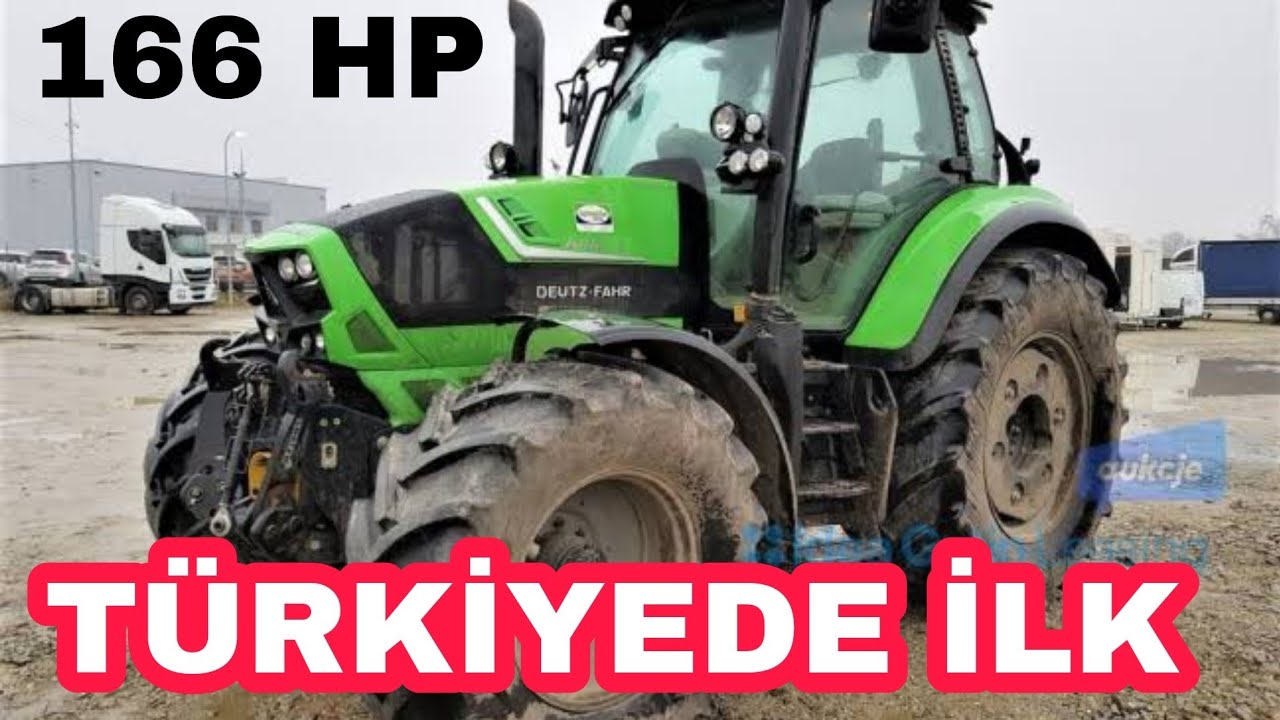 TR'DE  İLK DEUTZ-FAHR 6160 TTV DETAYLI İNCELEME