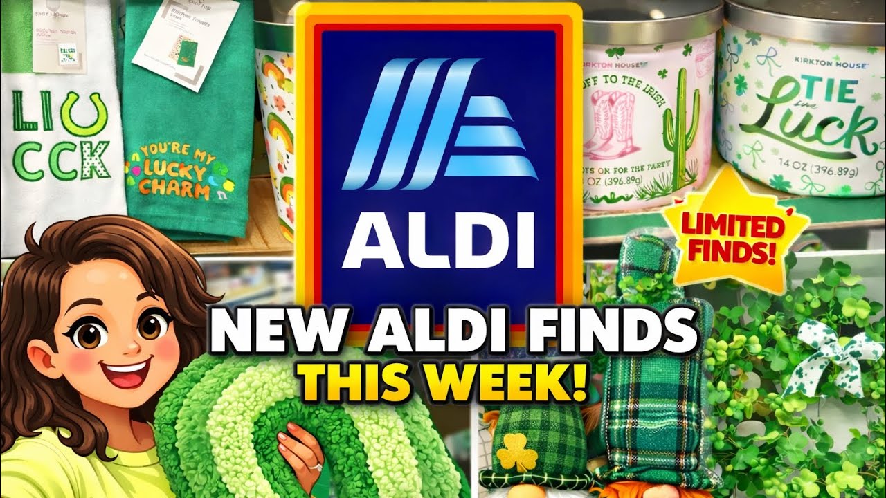 	ALDI Finds This Week 🍀 St. Patrick’s Day Must Haves!