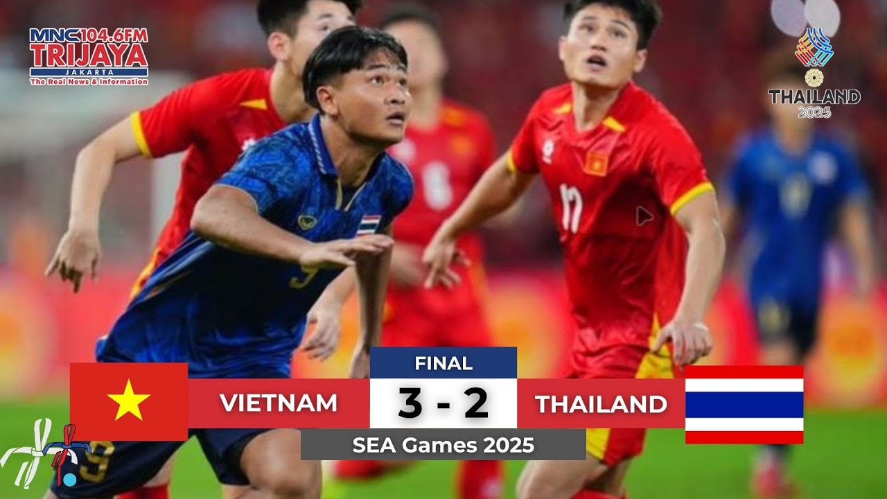 HIGHLIGHTS Vietnam (3) Vs (2) Thailand | Final Sepak Bola SEA Games 2025
